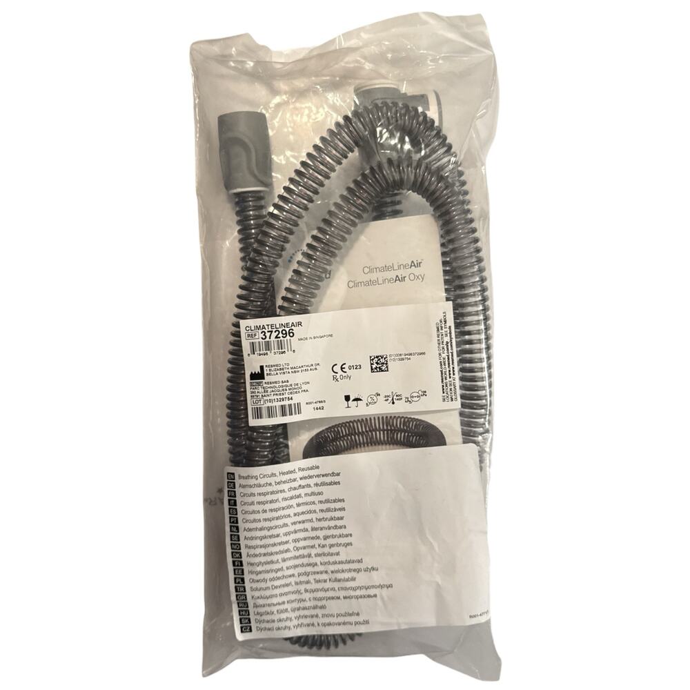 ResMed ClimateLineAir Heated Tubing AirSense AirCurve 10 Ref #37296 Sealed